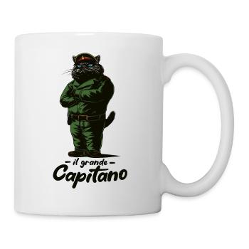 Mr Catnip - il grande Catpitano - Mug - white - Right