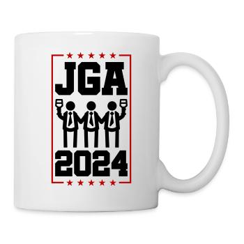 Enterrement de vie de garçon 2024 Marié Enterrement de vie de garçon - Mug blanc - blanc - Droite