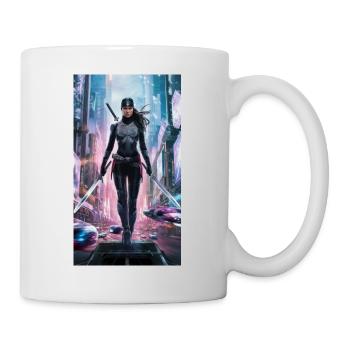 Ninja-Superhero - Tasse - Weiß - Rechts