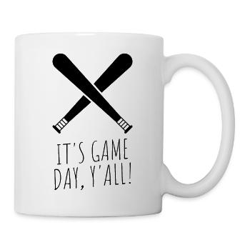 it's game day, y'all - Mug - white - Right