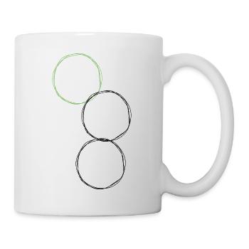 gift idea sunlit scenes sand volleyball jokes - Mug - white - Right