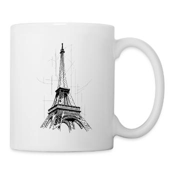 Paris Eiffel Tower - Mug - white - Right