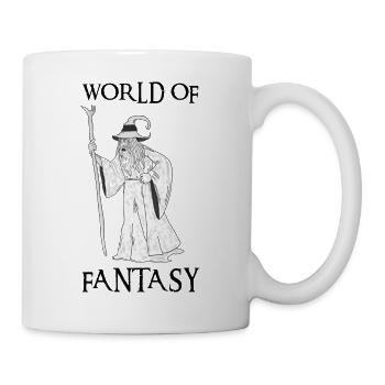 World of Fantasy Sorcier - Mug blanc - blanc - Droite