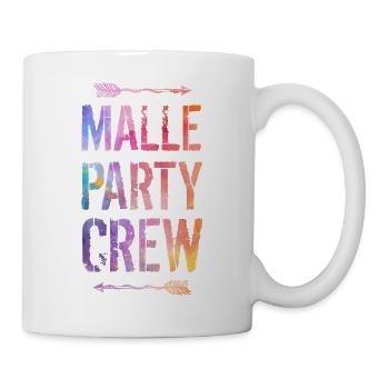 Malle Party Crew Saying - Mug - white - Right