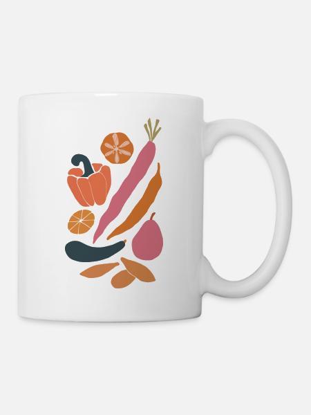 Vegetable Love Vegan - Mug - white