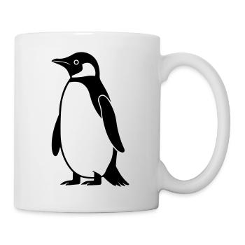 Pingouin - Mug blanc - blanc - Droite