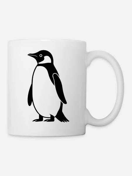 Pinguin - Tasse - Weiß