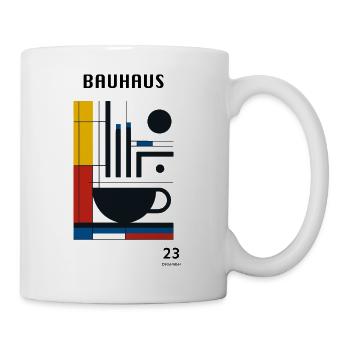 Bauhaus Coffee Mug Colors - Mug - white - Right