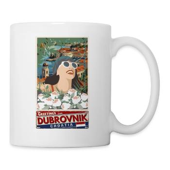 Croatia Croatia Hrvatska travel summer dubrovnik - Mug - white - Right