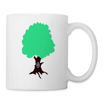 arbre - Mug blanc - blanc - Droite