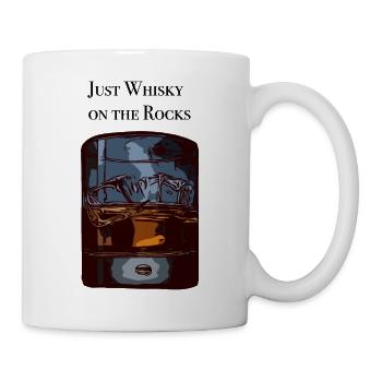 Just Whiskey - Tasse - Weiß - Rechts