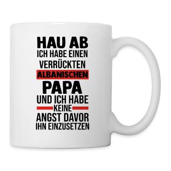 Albanians Albanian Albania - Mug - white - Right