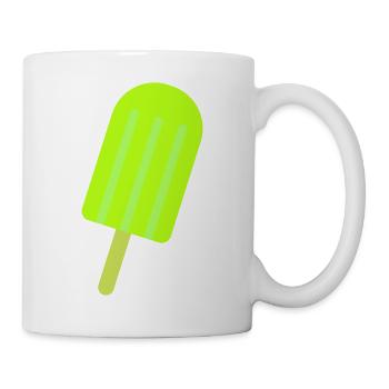 Crème glacée Crème glacée - Mug blanc - blanc - Droite