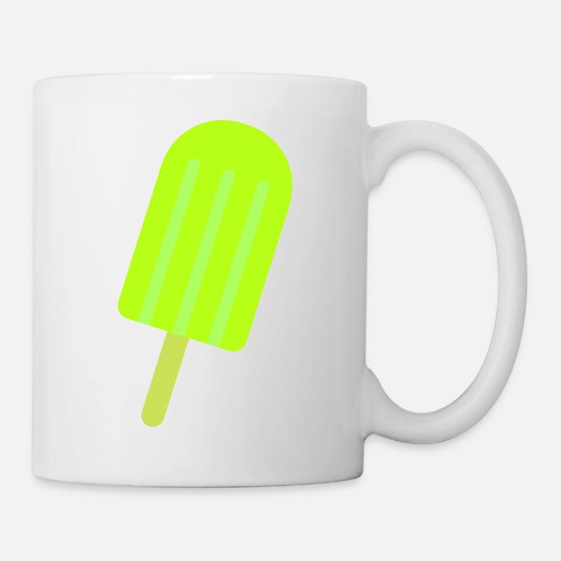 Crème glacée Crème glacée - Mug blanc - blanc