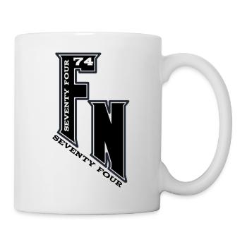 Monogram FN74 Emblème Urbain - Mug blanc - blanc - Droite