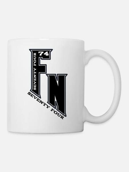 Monogram FN74 Emblème Urbain - Mug blanc - blanc