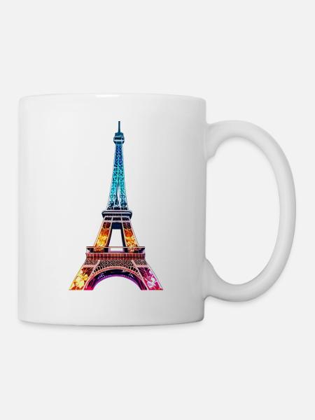 Eiffel tower #12 - Mug blanc - blanc