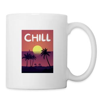 Chill - Mug blanc - blanc - Droite