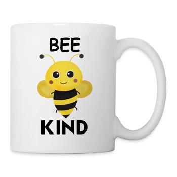 Abeille type, Mignon sauvez les abeilles - Mug blanc - blanc - Droite