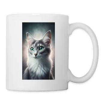 Cat - Mug - white - Right
