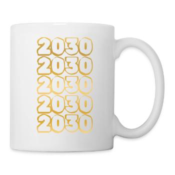 Born in 2030 - Mug - white - Right