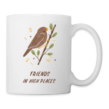 Birds - Friends in high places - Tasse - Weiß - Rechts