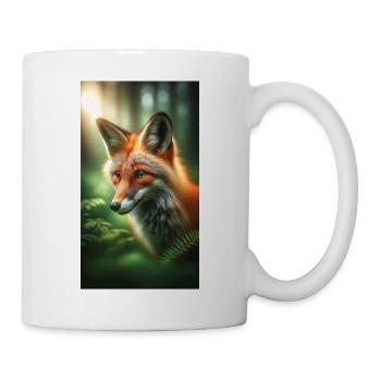 Fuchs - Tasse - Weiß - Rechts