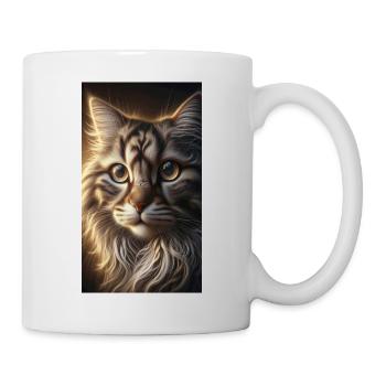 Cat Portrait - Mug - white - Right