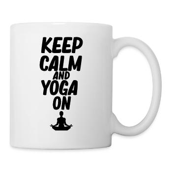 yoga - Mug blanc - blanc - Droite