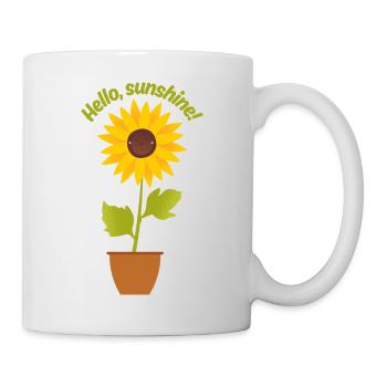 Hello, sunshine! - Mug - white - Right