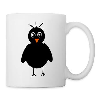 Kawaii Vogel Kawaii Chibi Kawaii Vögel - Tasse - Weiß - Rechts