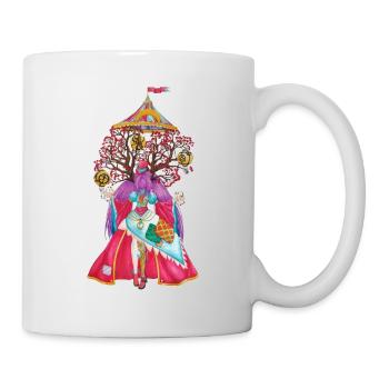 Frau Loyale - Tasse - Weiß - Rechts