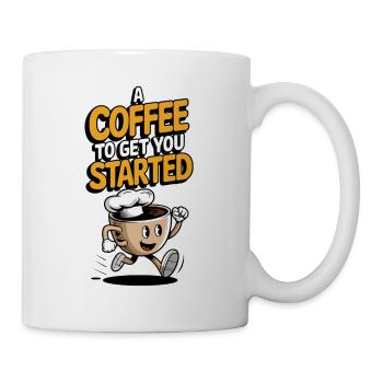 A coffee to start the day - Mug - white - Right