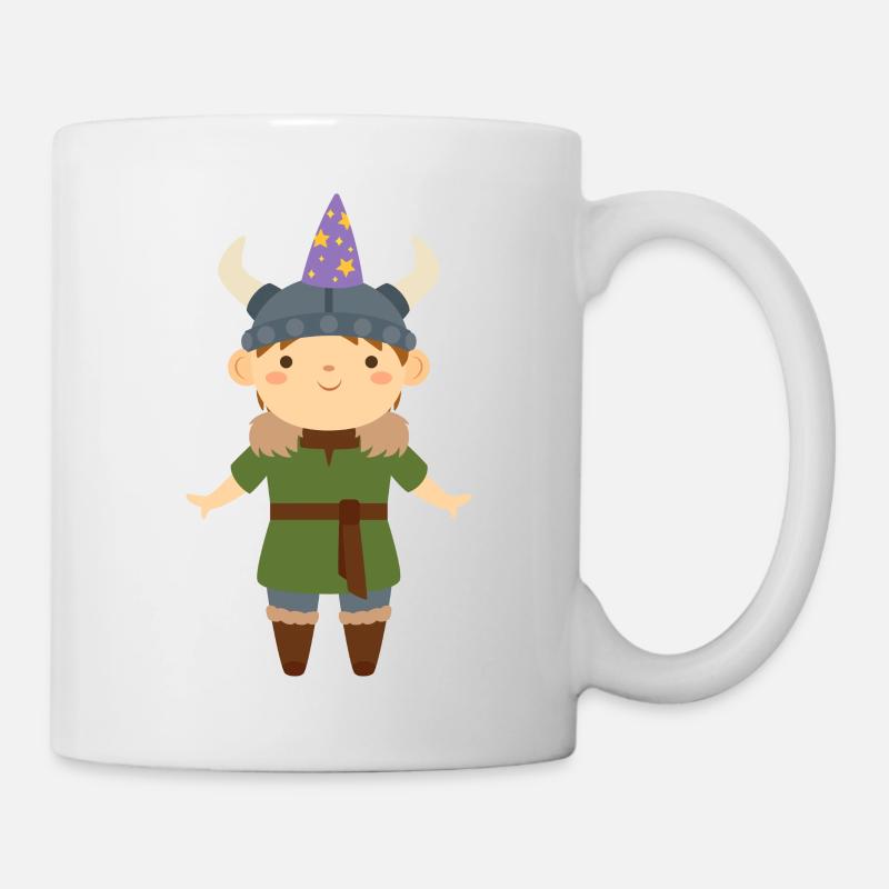 Birthday Viking Boy - Mug - white