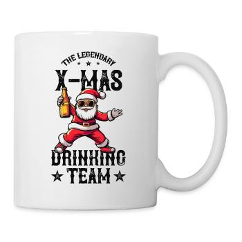 Christmas Drinking Team XMas Weihnachten - Mug - white - Right