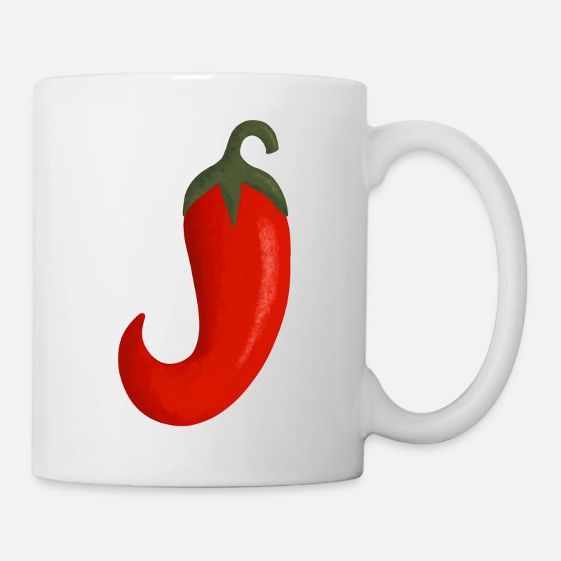 hot chili pepper - Mug - white