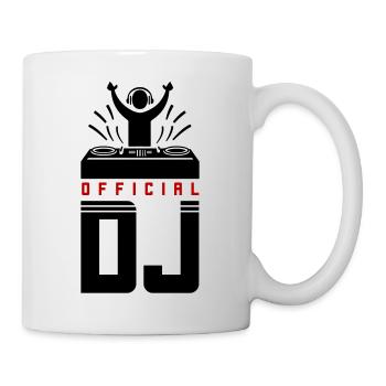 DJ Spruch Turntables - Mug - white - Right