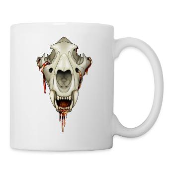 Slime Skull - Tasse - Weiß - Rechts