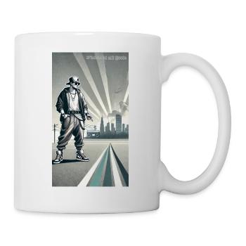 Hiphoper 127 0 0 1 is my hood - Mug - white - Right