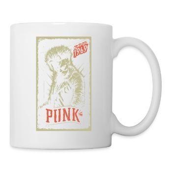 Punk - Mug blanc - blanc - Droite