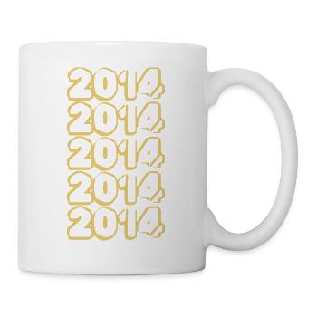 2014 - Mug blanc - blanc - Droite