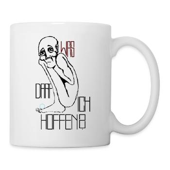 KANT | Was darf ich hoffen? - Tasse - Weiß - Rechts