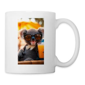 Koala Chillax - Mug blanc - blanc - Droite