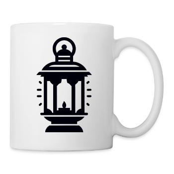 Laterne - Tasse - Weiß - Rechts