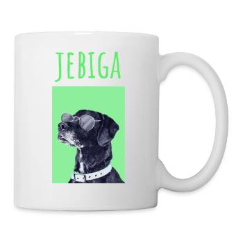 JEBIGA MAJICA - Tasse - Weiß - Rechts