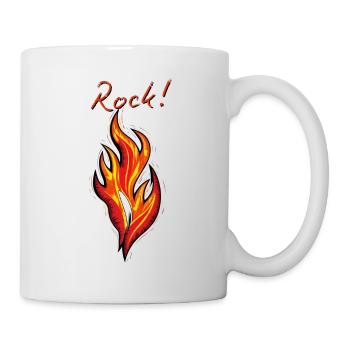 Rock Fire & Flame - Mug - white - Right