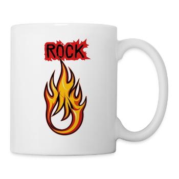 Rock Fire & Flame - Mug - white - Right