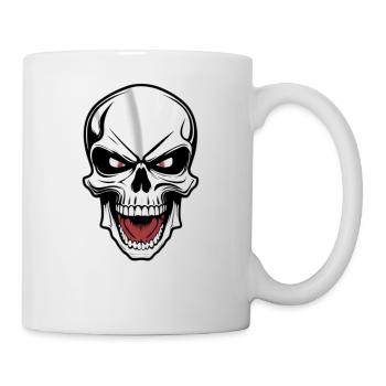 Rock Music Skull - Mug - white - Right