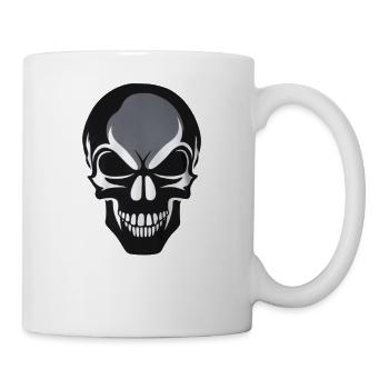 Rock Music Skull - Mug - white - Right