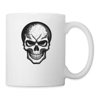 Rock Music Skull - Mug - white - Right